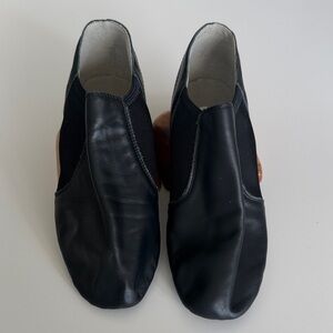 Black Leather Dance Shoes